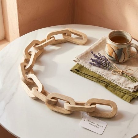 جنزير خشب ديكور